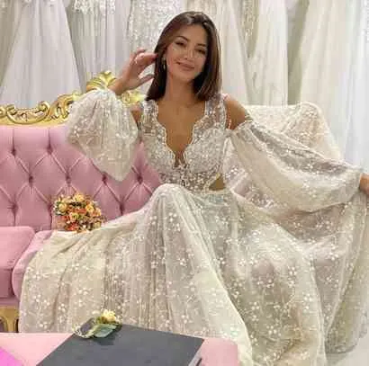 Embroidered Tulle by Karmen Aksu